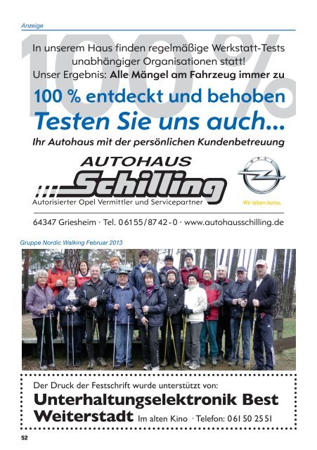 25 Jahre Seniorensport - SG Weiterstadt