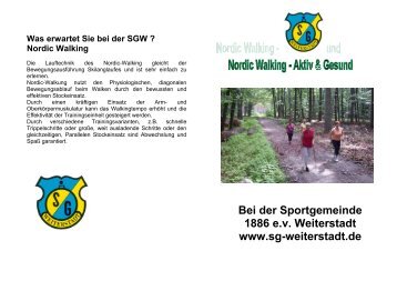 Nordic Walking - SG Weiterstadt