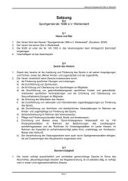 Satzung PDF - SG Weiterstadt