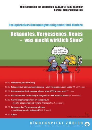 Gerinnungsmanagement bei Kindern