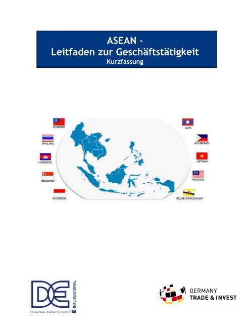 ASEAN - Leitfaden zur Geschäftstätigkeit - AHK Singapur