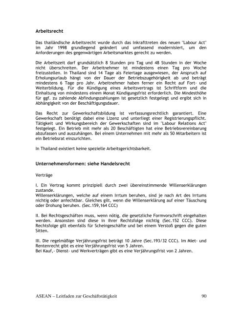 ASEAN - Leitfaden zur Geschäftstätigkeit - AHK Singapur