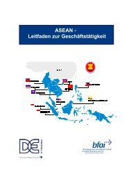 ASEAN - Leitfaden zur Geschäftstätigkeit - AHK Singapur