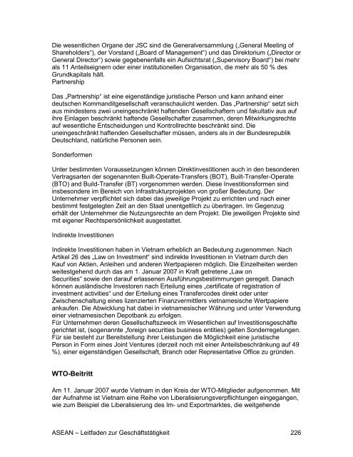 ASEAN - Leitfaden zur Geschäftstätigkeit - AHK Singapur