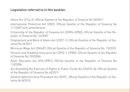 2.2 residence permits in the republic of slovenia - Ljudmila