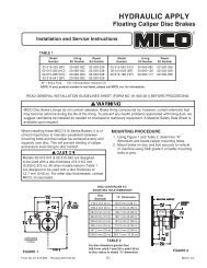 【mico.de.lis】 Mico 02-691-403 4-Channel Brake Lock System, Vehicles over
