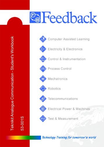 Teknikit Analogue Communications Student's Workbook 53-001S