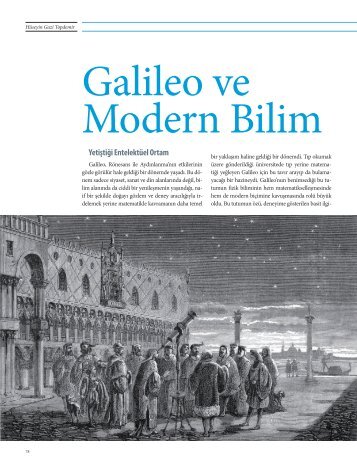 Galieo ve Modern Bilim
