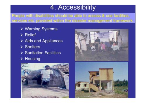 DISABILITY & DISASTER