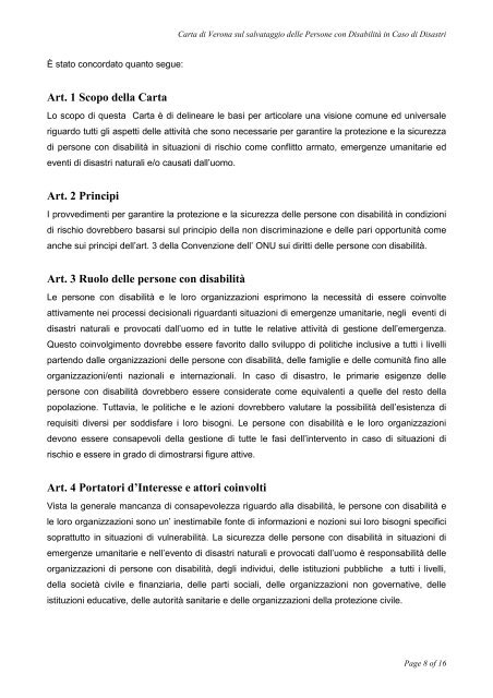 âLA CARTA DI VERONAâ - Ufficio Rapporti Internazionali - ULSS 20 ...