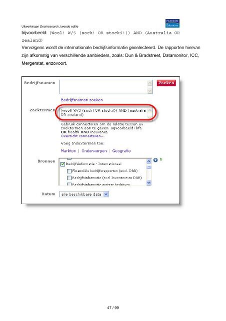 Uitwerkingen Deskresearch.pdf - Pearson