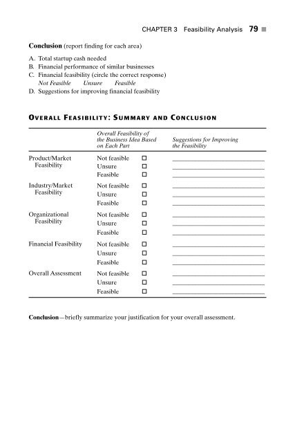 Full Feasibility Analysis - Pearson