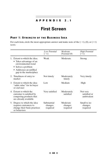 First Screen - Pearson