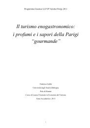 Il turismo enogastronomico: i profumi e i sapori della Parigi ...