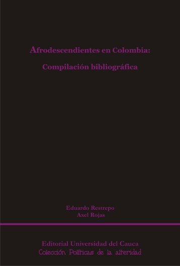 Afrodescendientes en Colombia - Flacso Andes