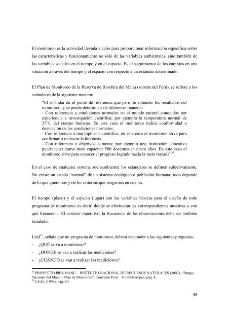 Conflictos ambientales en la gestiÃ³n del Santuario ... - Sernanp