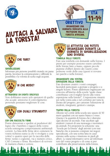 kit didattico - Greenpeace Italia