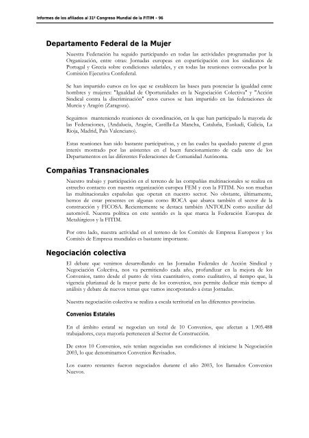 FederaciÃ³n Internacional de Trabajadores de las Industrias ...