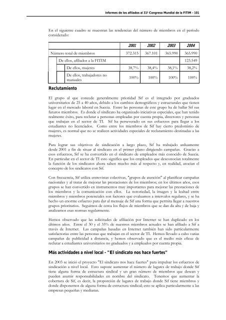 FederaciÃ³n Internacional de Trabajadores de las Industrias ...