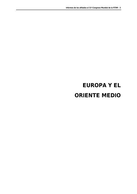 FederaciÃ³n Internacional de Trabajadores de las Industrias ...