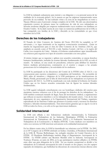 FederaciÃ³n Internacional de Trabajadores de las Industrias ...