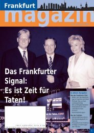 Nr.36 Juni 2002 - CDU-Kreisverband Frankfurt am Main