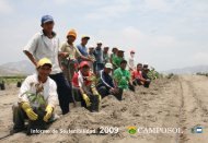 Reporte de sostenibilidad 2009 - Camposol
