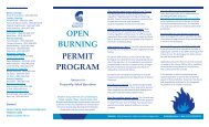 Open Burning Permit Program (FAQs) - Carver County