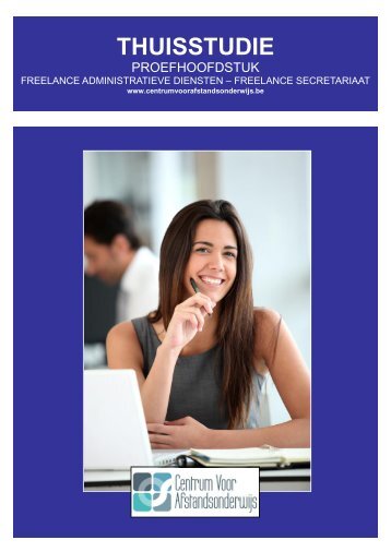 cursus freelance administratieve diensten - Ondernemersschool