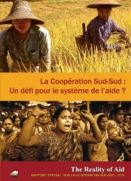 La coopÃ©ration Sud-Sud en matiÃ¨re de dÃ©veloppement - Reality of Aid