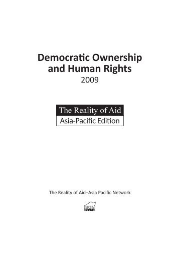 Democratic Ownership and Human Rights - Reality of Aid