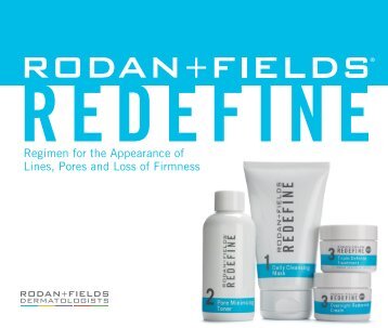 REDEFINE Regimen brochure - Rodan + Fields