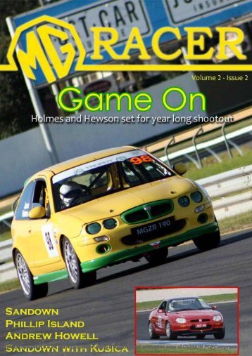 Issue #2 - MG Racing
