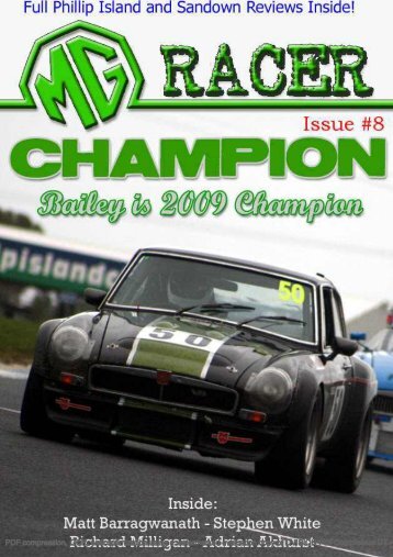Issue 8 - MG Racing