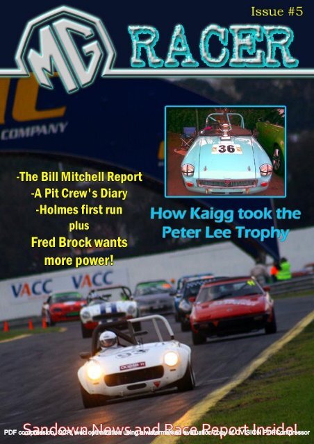 Issue 5 - MG Racing