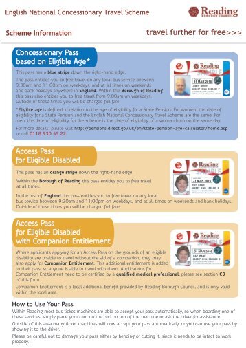 Download Concessionary Bus Pass Application Form