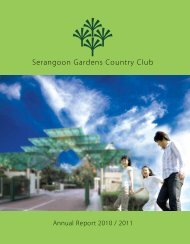 31 March 2011 - Serangoon Gardens Country Club