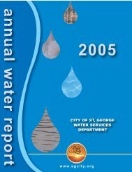 Water booklet single pages.qxd - City of St. George