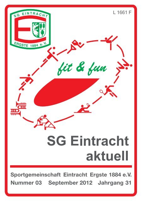 Sportgemeinschaft Eintracht Ergste 1884 eV Nummer 03 September ...