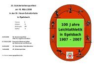 33. HallenschÃ¼lersportfest