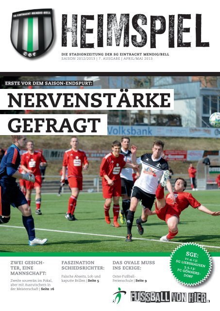 NerveNStärke GefraGt - SG Eintracht Mendig/Bell