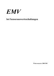 EMV bei Sensorauswertungen - Sgersing.de