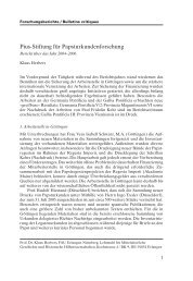 Pius-Stiftung fÃ¼r Papsturkundenforschung