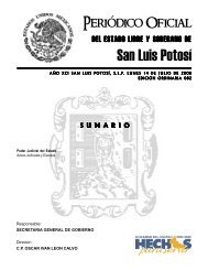 San Luis PotosÃ­ - SecretarÃ­a General de Gobierno - Gobierno del ...