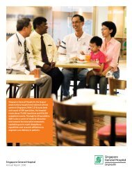 Singapore General Hospital Annual Report 2006