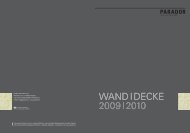 Parador Wand Decke 2010 - Becher