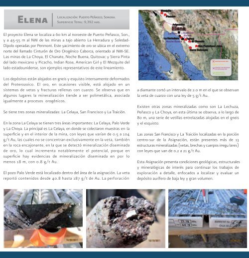 Prospectos Mineros - Servicio GeolÃ³gico Mexicano