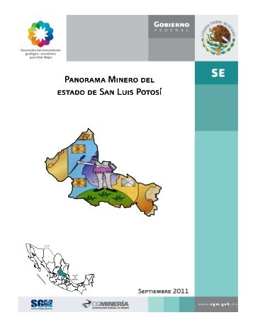 San Luis PotosÃ­ - Servicio GeolÃ³gico Mexicano