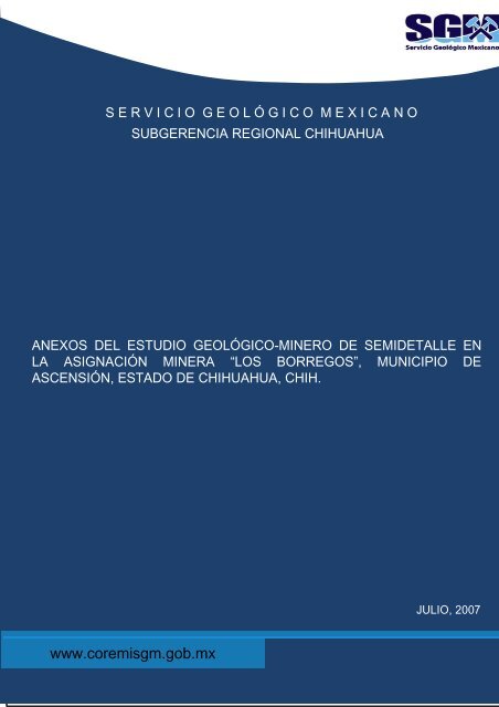 3 - Servicio GeolÃ³gico Mexicano