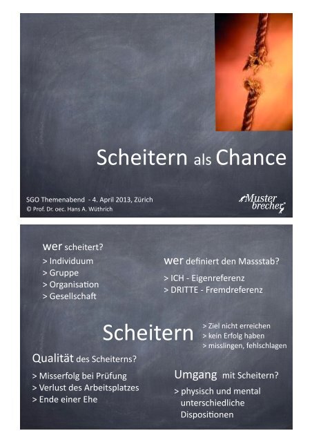 Scheitern)als)Chance) Scheitern) - SGO